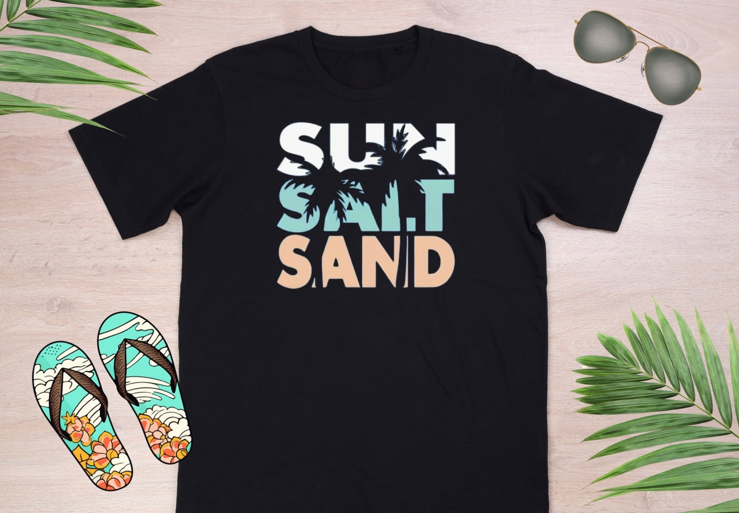 Palm Tree Beach Sun Shirt